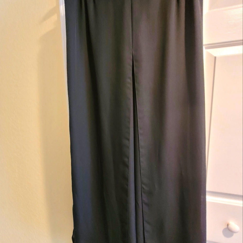Adrianna Papell Evening Essentials Black Formal Pants 1X